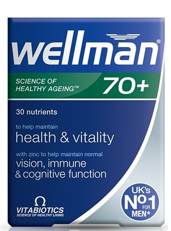Wellman 70+ 30 Tablets